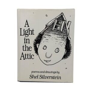 A Light in the Attic Shel Silverstein Hardcover 1981 Harper & Row Dust Jacket‎